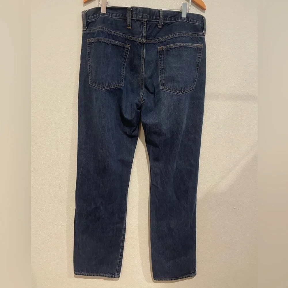 GAP Men's Dark Blue Straight Jeans